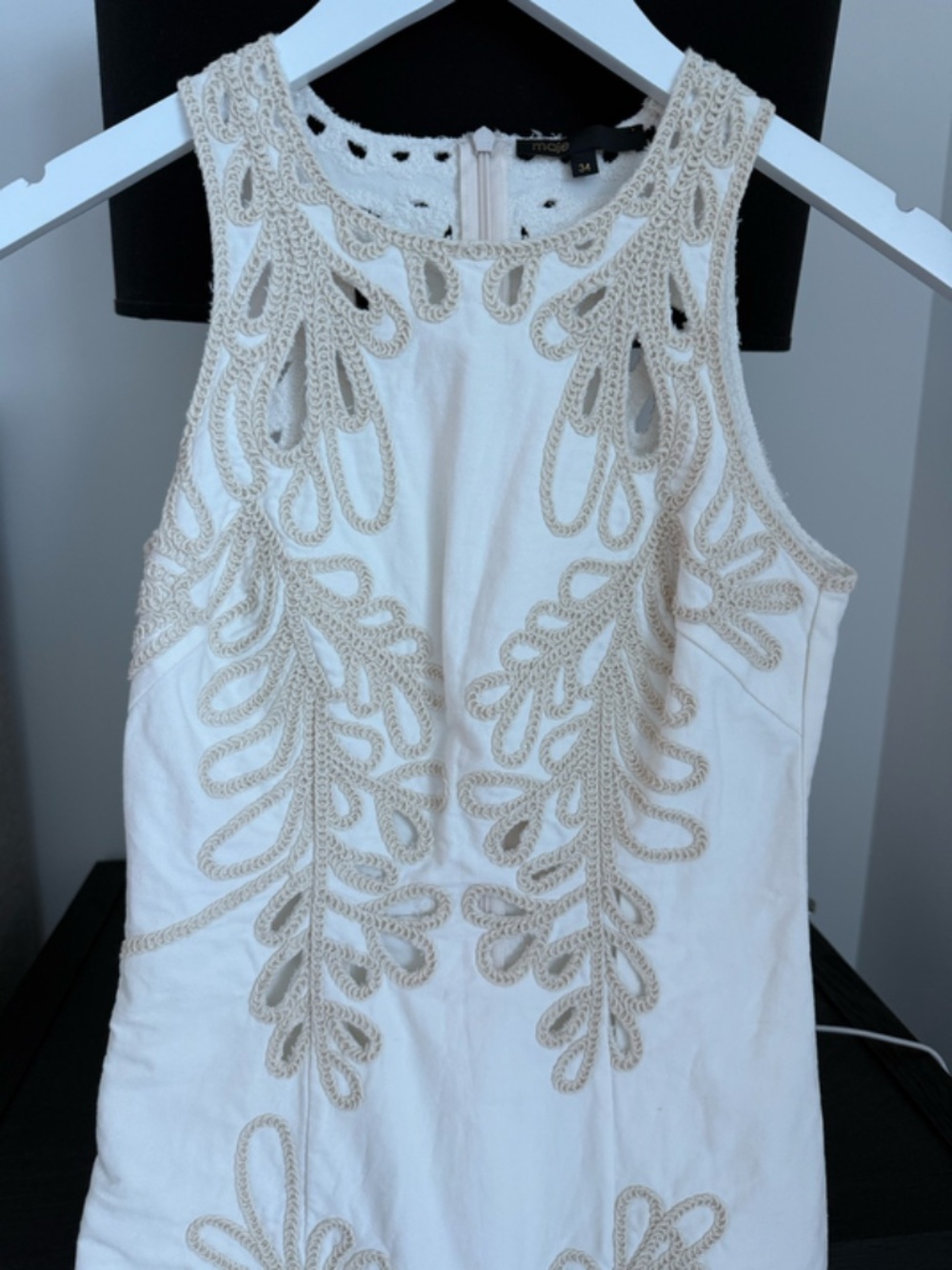 MAJE Cotton Mini Dress